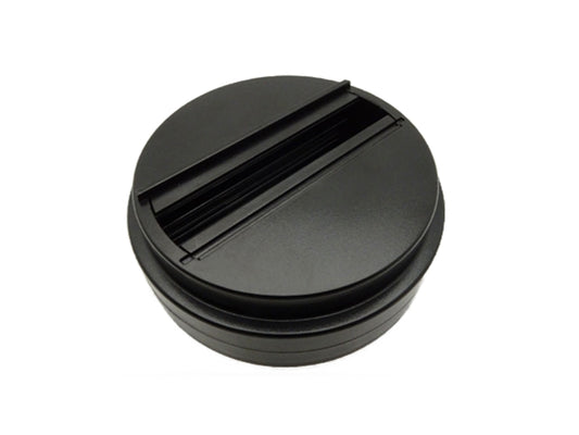 ML 230V Schienensystem Adapter für Pendel- Leuchten, Rund Schwarz