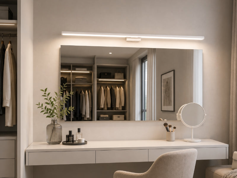 LED Spiegelleuchte | Möbelleuchte | Wandleuchte ASTEN Neutralweiß 4000K Weiss