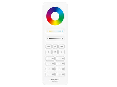 8-Zonen-RGB+CCT-Fernbedienung weiß Miboxer