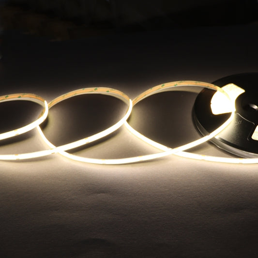1m COB LED Streifen 12V 12,8W 1180Lm 480x SMDs/m warm weiß (3000K) IP20 Stripe