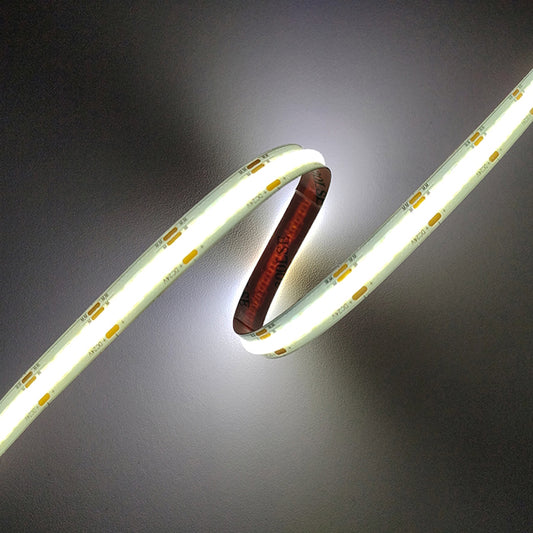 1m COB LED Streifen 24V 8,8W 700Lm 378x SMDs/m kalt weiß (6200K) IP20 Stripe