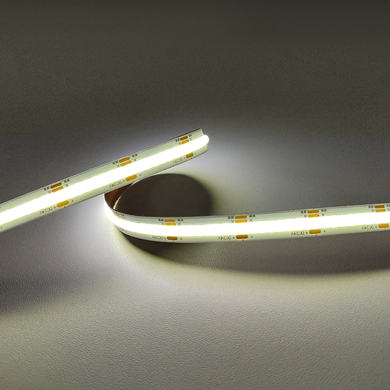 1m COB LED Streifen 24V 6W 600Lm 320x SMDs/m RA90 neutral weiß (4000K) IP66