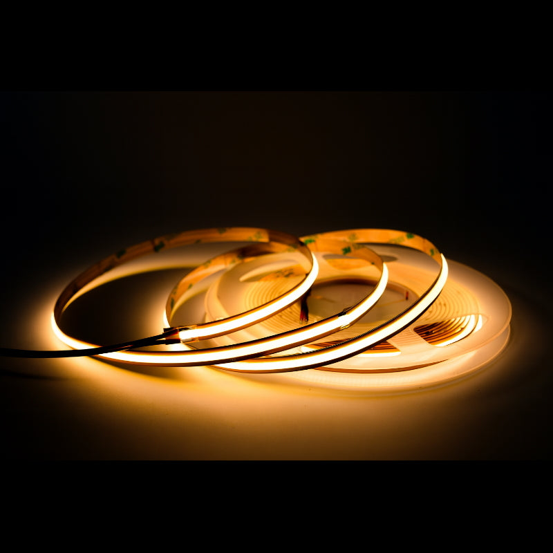 1m free-cutting COB Streifen 12V 13W 1170Lm 528xLEDs/m RA90 warm weiß 3000K IP20