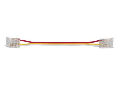 Steckverbinder mit 10cm Kabel für 10mm LED/COB CCT-Streifen
