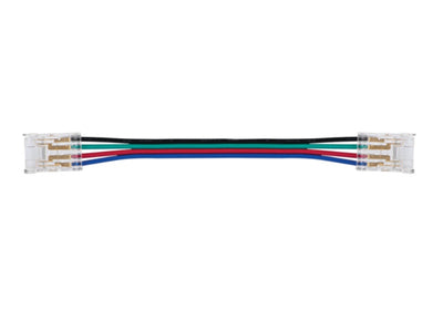 Steckverbinder mit 10cm Kabel für 10mm LED/COB RGB-Streifen