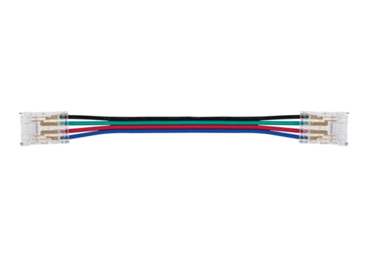 Steckverbinder mit 10cm Kabel für 10mm LED/COB RGB-Streifen