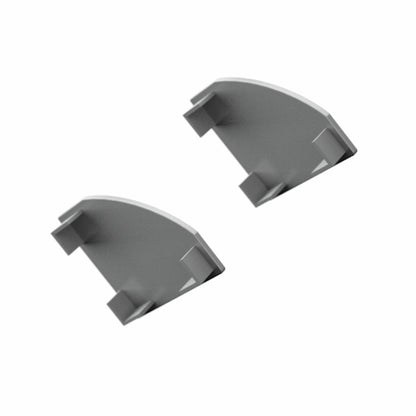 ALU Profil | Eck-Leiste | Schiene CORNER für LED Streifen + Abdeckung 1m 2m Ecke