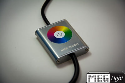 MINI RGB Touch Controller stufenlos über Farbrad RGB LED Streifen steuern 12V/DC