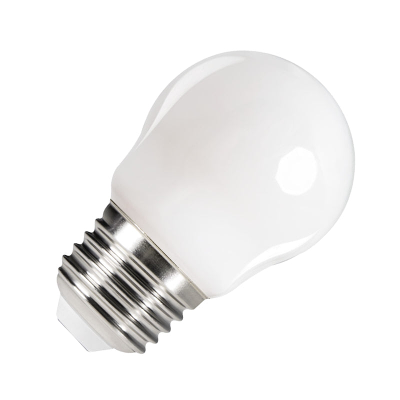 E27 LED FILAMENT Birne 6W 810Lm 230V Leuchtmittel G45M warm weiß (2700K) milchig