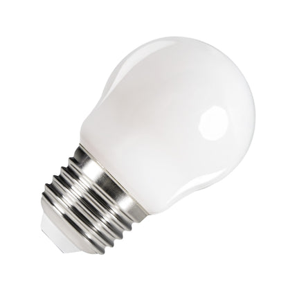 E27 LED FILAMENT Birne 6W 810Lm 230V Leuchtmittel G45M warm weiß (2700K) milchig