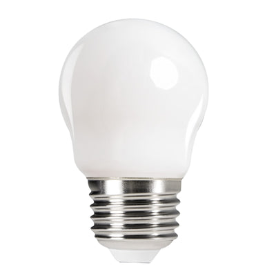 E27 LED FILAMENT Birne 6W 810Lm Leuchtmittel G45M neutral weiß (4000K) milchig
