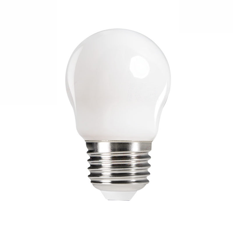 E27 LED FILAMENT Birne Globe 4,5W 470Lm G45 warm weiß 2700K Leuchtmittel milchig