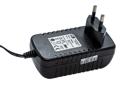LED Trafo | Stecker-Netzteil 12V/DC 2A 24W EU-Steckdose (EB2412) 2,1mm Stecker
