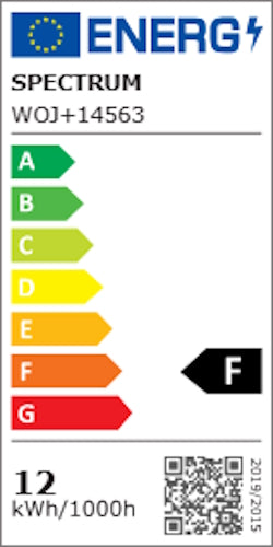 ES111/AR111-GU10 LED Spot/Strahler 45° 12W 230V 1200Lm warm weiß, weißes Gehäuse