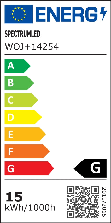 ES111/AR111-GU10 LED Spot/Strahler 45° 12W 230V 1200Lm warm weiß, G: schwarz