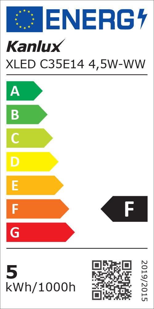 E14 LED Filament Kerze 4,5W 470Lm 230V Leuchtmittel warm weiß (2700K)