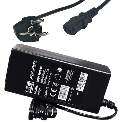 LED Stecker Netzteil / Trafo 24V/DC 60W 2,7A Led Leuchten an 230V/AC desktop