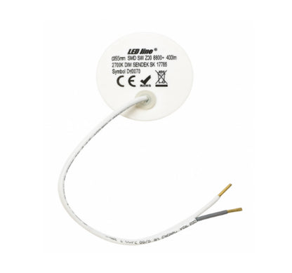 LED Einbaumodul dimmbar 5W 400Lm neutral weiß 4000K 50mm, flach für Einbaurahmen