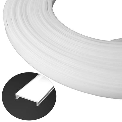 ALU Profil Leiste SCHATTENFUGE-20 in weiß Schiene Rigips für Led Streifen 1m 2m