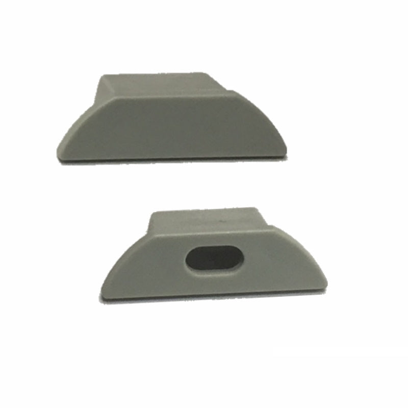 2x Endkappen/Endstück für das Aluminium Profil MICRO zum aufstecken