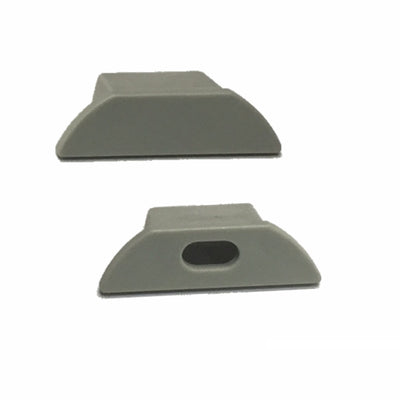 2x Endkappen/Endstück für das Aluminium Profil MICRO zum aufstecken