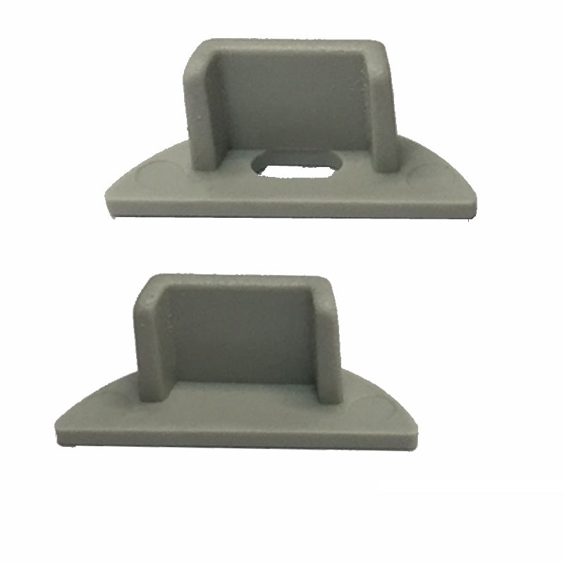 2x Endkappen/Endstück für das Aluminium Profil MICRO zum aufstecken