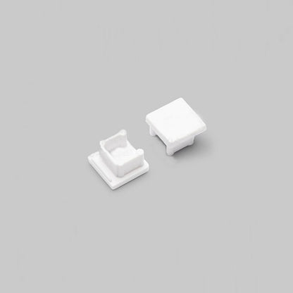 ALU Profil | Leiste | Schiene SMART-10 in weiß für Led Streifen + Abdeckung