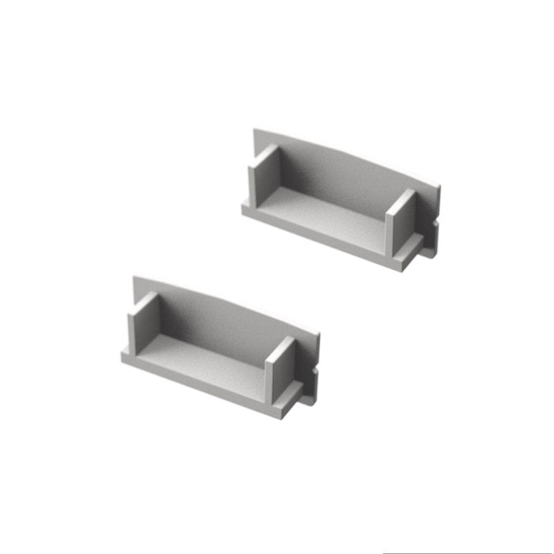 ALU Profil | Leiste | Schiene WIDE-20 weiß für Led Streifen + Klick Abdeckung