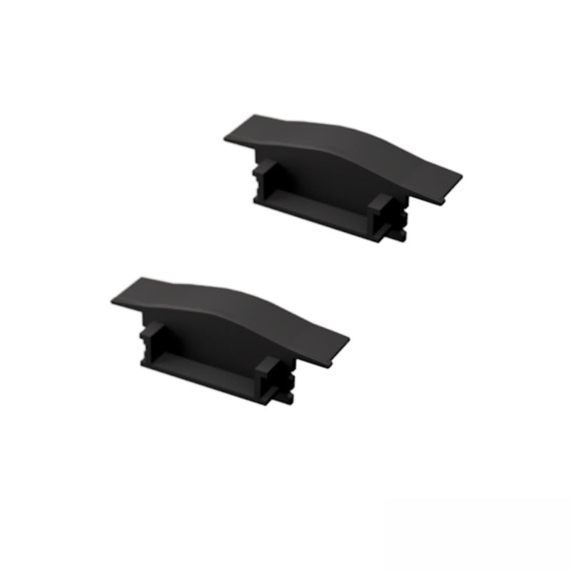 ALU Profil / Leiste EINBAU-SL in schwarz für LED Streifen + Abdeckung eloxiert