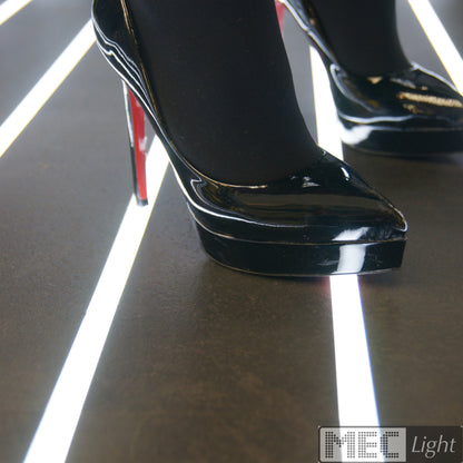 ALU Profil | Leiste | Schiene FLOOR für LED Streifen + Abdeckung Einbau silber