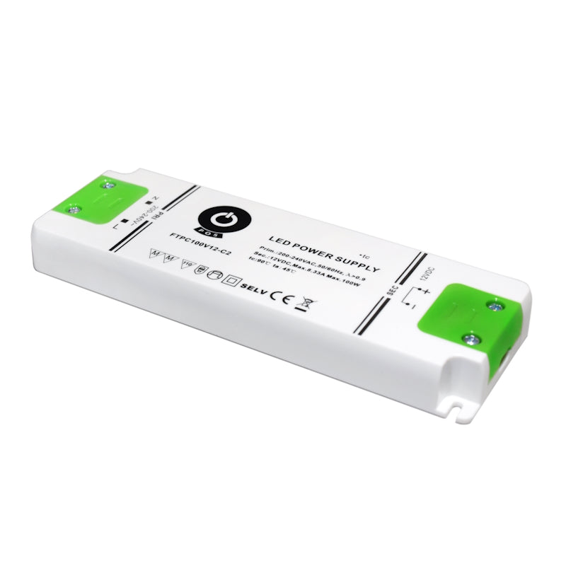 LED Trafo 12V 100W 8,33A MM PFC Schaltnetzteil Slim Line (FTPC100V12-C2) Möbel