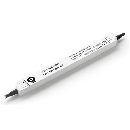 LED Trafo 12V 132W 11A MM PFC DC Schaltnetzteil Slim Line (FTPC150V12-S-WP) IP66