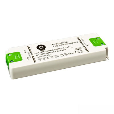 LED Trafo 12V 60W 5A PFC Schaltnetzteil Slim Line (FTPC60V12-C2) Netzteil MM