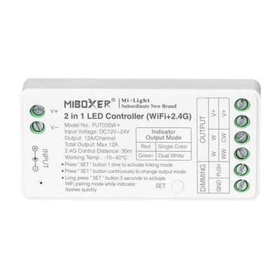 2in1 Funk LED Controller Dual White CCT dimmen (WiFi+TUYA+Alexa) MiBoxer