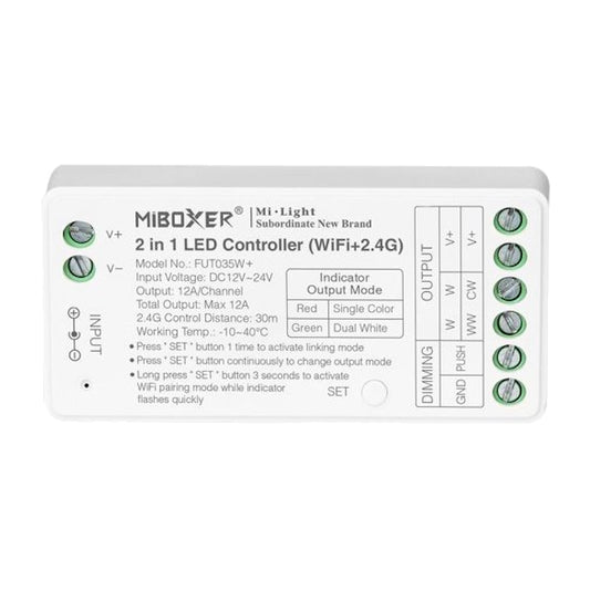 2in1 Funk LED Controller Dual White CCT dimmen (WiFi+TUYA+Alexa) MiBoxer