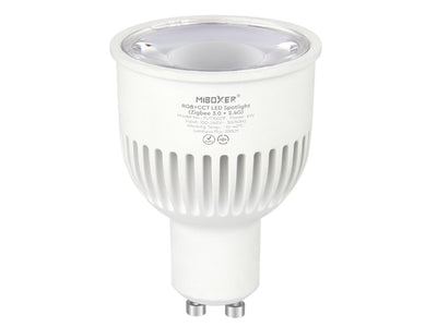 GU10 LED Strahler | Spot RGB+CCT 6W dimmbar Zigbee 3.0 + 2.4G RF 550Lm 230V Miboxer