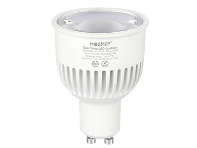GU10 LED Strahler | Spot Dual-Weiß 6W dimmbar 2.4G RF 580Lm 230V Miboxer