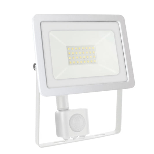 LED Fluter / Scheinwerfer / Strahler 20W 1700Lm mit Bewegungsmelder weiß IP44
