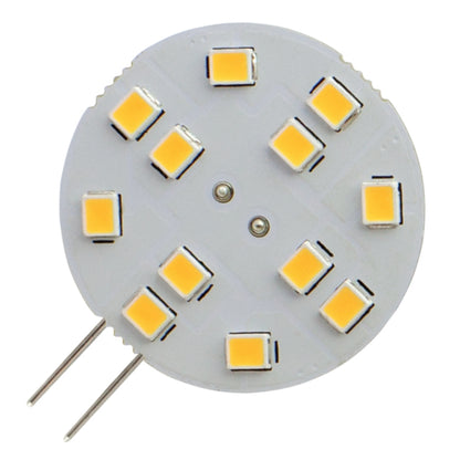 G4 LED Stiftsockel 12x 2835SMD 10-15V 239Lm 2,2W(=20W) (Scheibe) neutral weiß