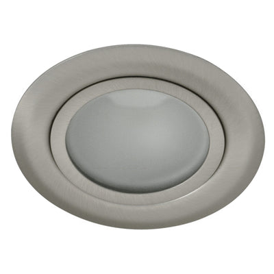 Einbaurahmen G4/GY6,35 rund Kanlux "GAVI" 50mm DA, 21mm ET matt chrome