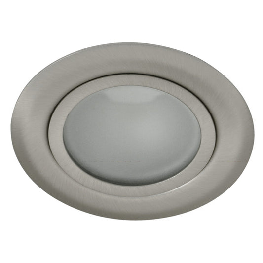 Einbaurahmen G4/GY6,35 rund Kanlux "GAVI" 50mm DA, 21mm ET matt chrome