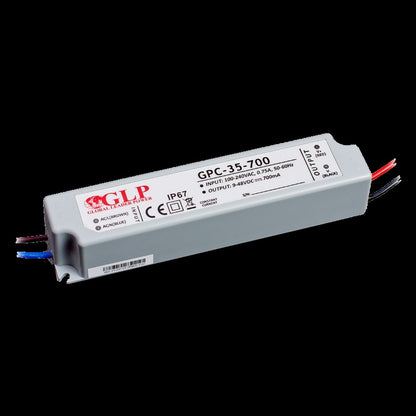 LED Netzteil / Trafo 700mA Konstantstrom 9-48V DC 34W (GPC-35-700) IP67