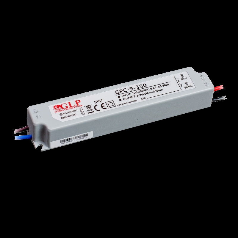 LED Netzteil / Trafo 350mA Konstantstrom 3-24V 8,5W (GPC-9-350) IP67