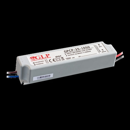 LED Konstantstrom Trafo mit PFC 40-80V 350mA 28W (GPCP-35-350) Netzteil IP67