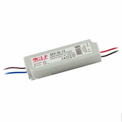 LED Trafo SMD Netzteil 48W 4A 12V wasserfest GLP (GPV-50-12) IP67
