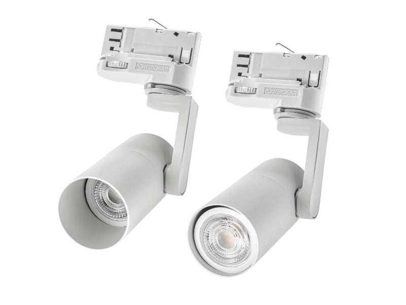 ML 230V Schienensystem GU10 Mini Strahler Weiß