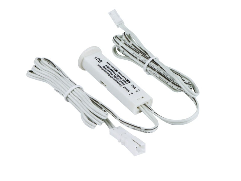 SMART System LED SWITCH IR Bewegungssensor/Lichtsensor, Ein /Aus weiß, Mini-AMP