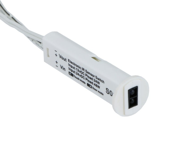 SMART System LED SWITCH IR Bewegungssensor/Lichtsensor, Ein /Aus weiß, Mini-AMP