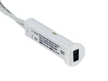 SMART System LED SWITCH IR Bewegungssensor/Lichtsensor, Ein /Aus weiß, Mini-AMP