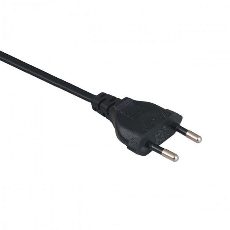 3m Kabel / Leitung mit Strom Stecker für Euro Steckdosen schwarz